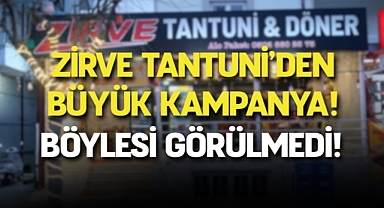 Karaman'da Bir İlk: Zirve Tantuni'den Kaçırılmayacak Kampanya!