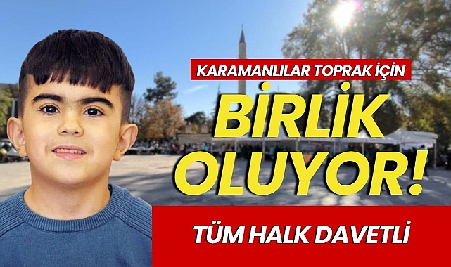Karaman’da DMD Hastası Toprak İçin Dayanışma Kermesi Düzenlenecek