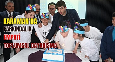 Karaman’da otizm farkındalığı