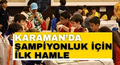 Karaman’da şampiyonluk için ilk hamle