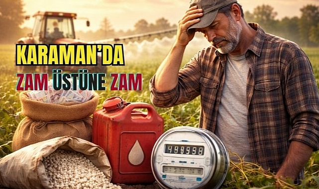 Karaman’da zam üstüne zam