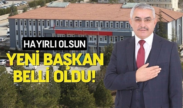 Karaman İl Genel Meclisi’nde seçim tamamlandı: Yeni başkan belli oldu