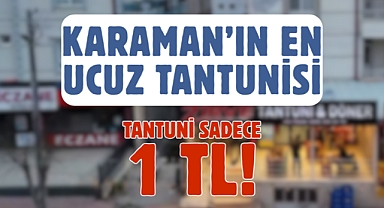Karamanlılar Yaşadı: Zirve Tantuni'de Tantuni 1 TL!