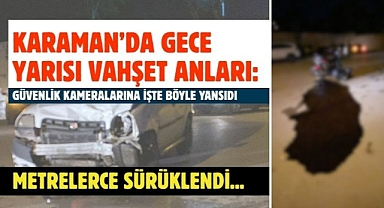 Karaman’da motosiklet kazası