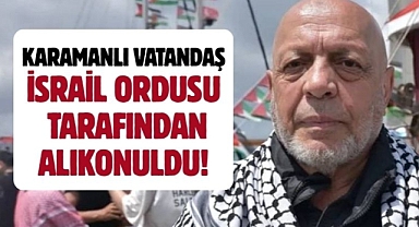 Karamanlı Başkan İsrail Tarafından Alıkonuldu!