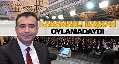 Karamanlı başkan oylamadaydı