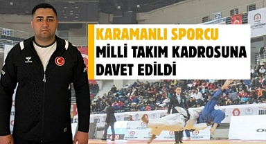 Karamanlı sporcu milli takım kadrosuna davet edildi