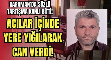 Köydeki tartışma kanlı bitti 