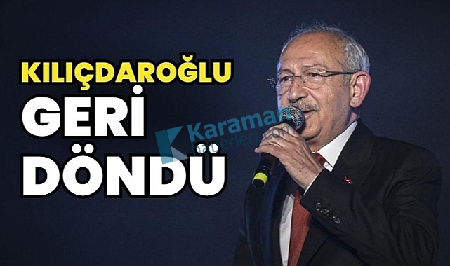 “Mutlak Butlan” Kararıyla Kılıçdaroğlu geri döndü