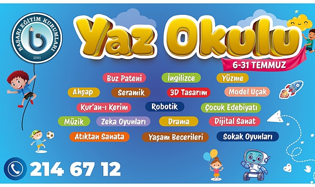 Başarı dolu yaz okulu heyecanı başlıyor