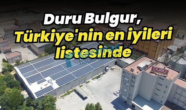 Duru Bulgur, Türkiye'nin en iyileri listesinde