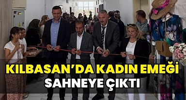Kılbasan Köyü’nde Hayat Boyu Öğrenme Haftası kapsamında Dikiş-Nakış Kursu Yıl Sonu Sergisi açıldı