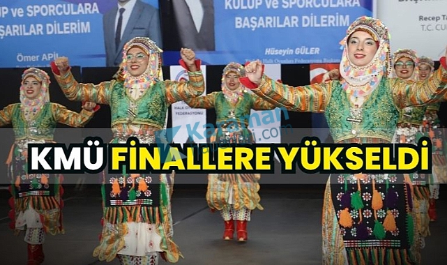 KMÜ Halk Oyunları Ekibinden Büyük Başarı: Türkiye Finallerine Yükseldi
