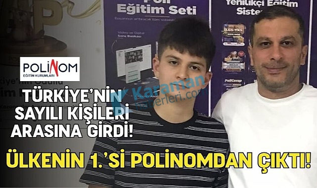 Karamanlı Öğrenciden LGS’de Türkiye Birinciliği: 500 Tam Puan!