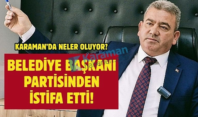 Soner Yeşildaş CHP'den istifa etti!